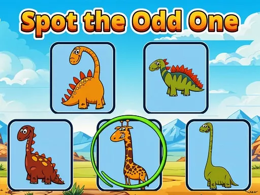 Spot The Odd One - Free Unblocked Game