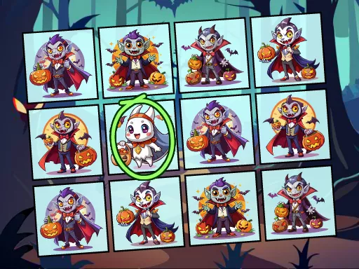 Spot The Unique Halloween - Free Unblocked Game