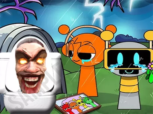Sprunki Castle Panic Skibidi Toilet - Free Unblocked Game