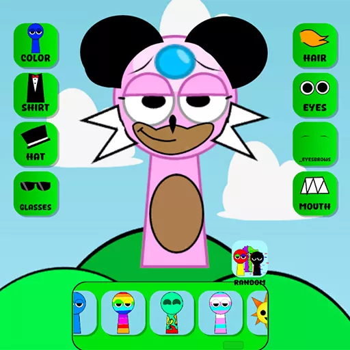 sprunki character maker OC - Free Unblocked Game