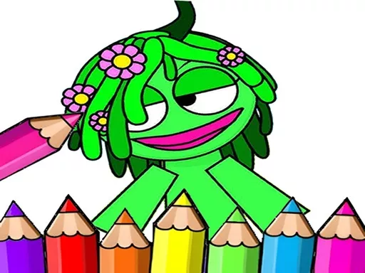 Sprunki Coloring Music Anime - Free Unblocked Game