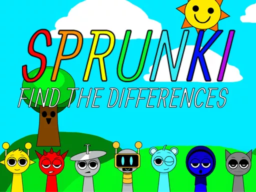 Sprunki Find The Differences - Free Unblocked Game