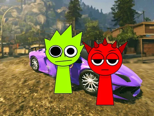 Sprunki Gangster Mafia - Free Unblocked Game