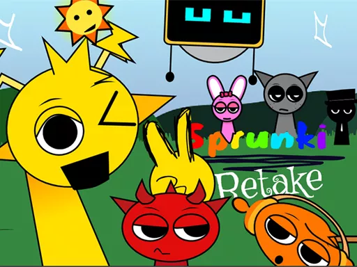 Sprunki Retake FINAL v4 - Free Unblocked Game