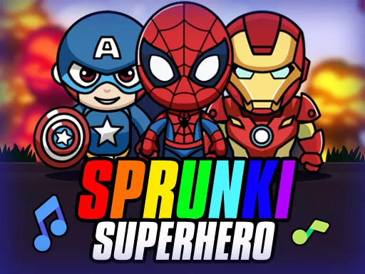 Sprunki SuperHero - Free Unblocked Game