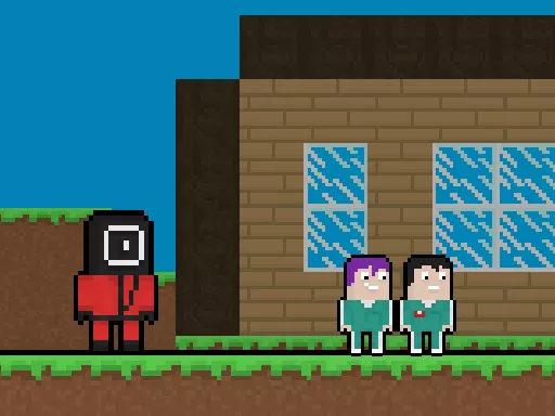 Squid Escape But Blockworld - Free Unblocked Game