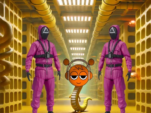 Squid Game Sprunki Escaped Backrooms - Free Unblocked Game