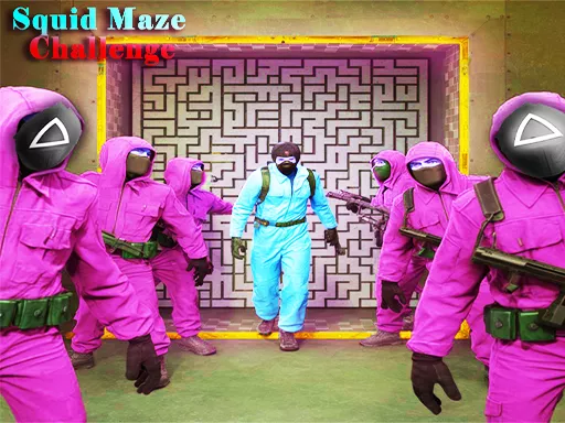 Squid Maze Challenge - Free Unblocked Game