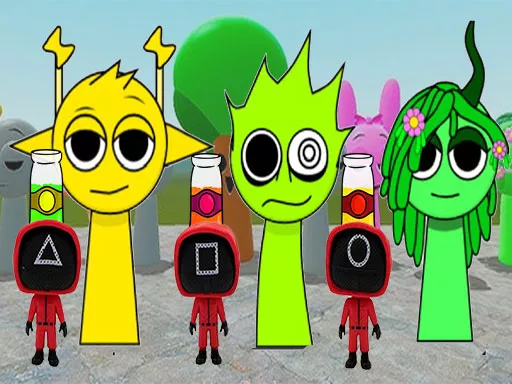 Squid Sprunki Tap Game 2 - Free Unblocked Game