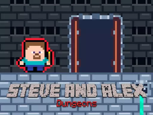 Steve and Alex Dungeons - Free Unblocked Game