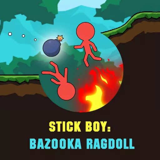Stick Boy: Bazooka Ragdoll - Free Unblocked Game