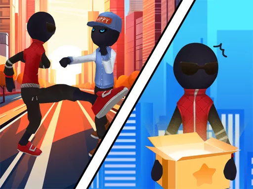 Stick Rope Hero - Free Unblocked Game