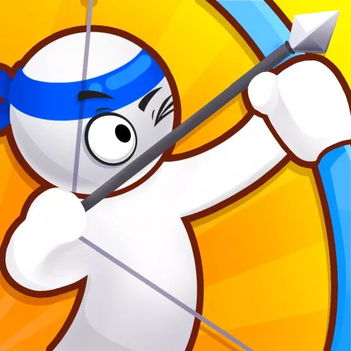 Stickman Archer: Shooting Arrows at Reds - Free Unblocked Game
