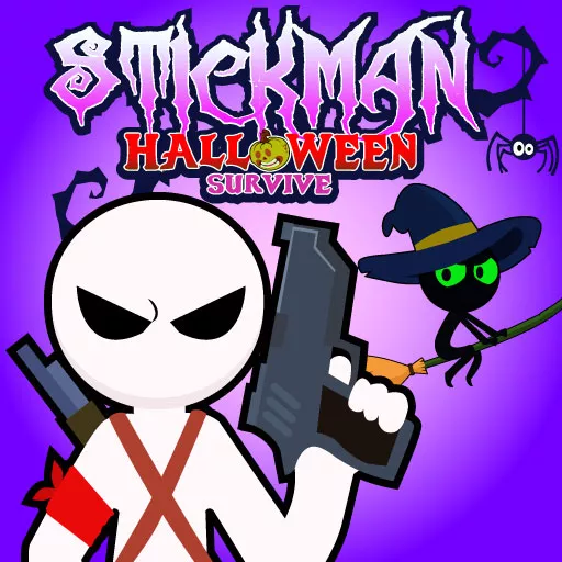 Stickman Halloween Survive - Free Unblocked Game