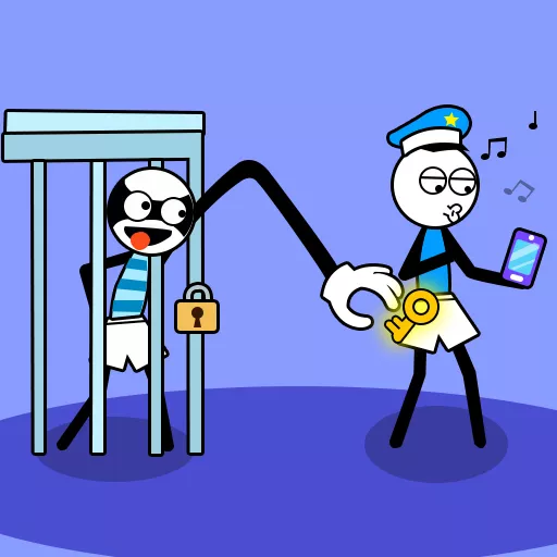 Stickman Troll Thief Puzzle - Free Unblocked Game