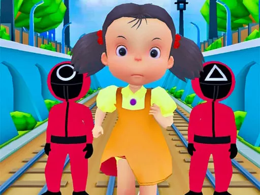 Subway Squid Game 3D - Subway Runner - Free Unblocked Game