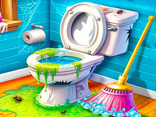 Sweet Baby Clean House - Free Unblocked Game