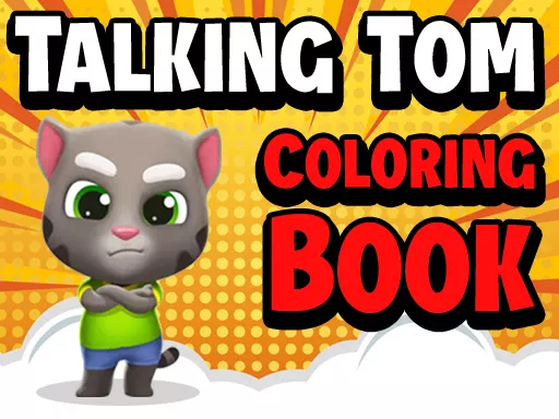 Talking Tom Coloring Books - Free Unblocked Game