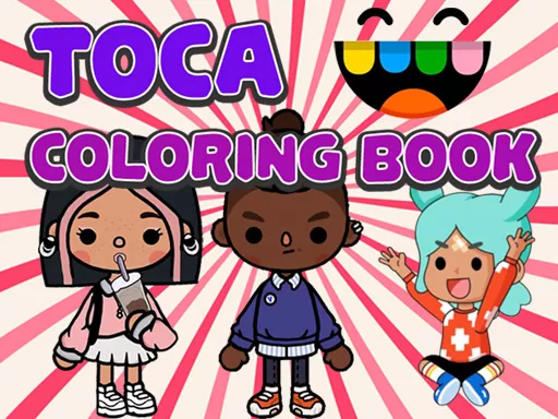 Toca Life Coloring Book - Free Unblocked Game