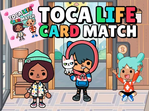 Toca Life Memory Card Match - Free Unblocked Game