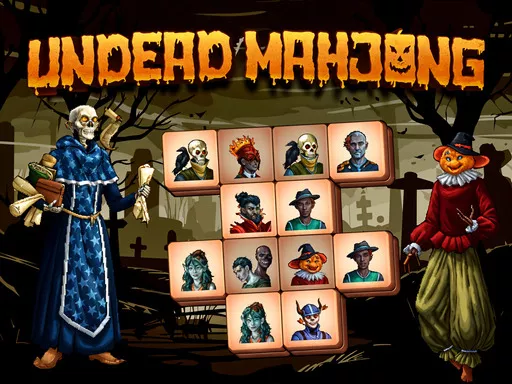 Undead Mahjong - Free Unblocked Game
