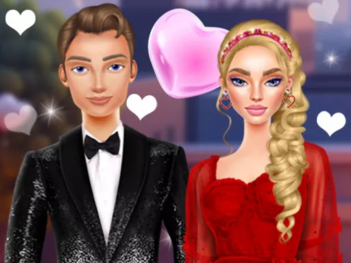 Valentines Day Couple Date - Free Unblocked Game