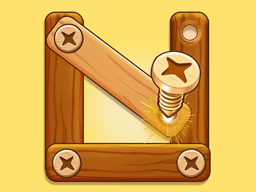 Wood Nuts Bolts Screw - Free Unblocked Game