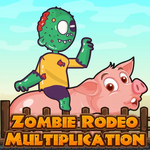 Zombie Rodeo Multiplication - Free Unblocked Game